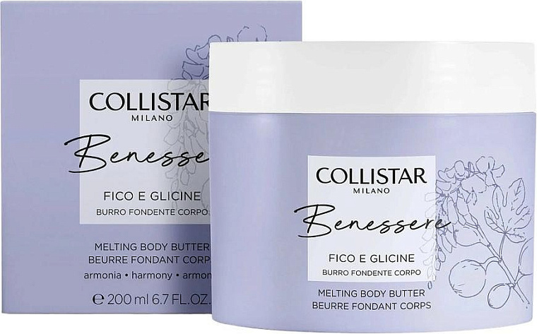 Collistar Benessere Fico E Glicine Melting Body Butter — фото 2