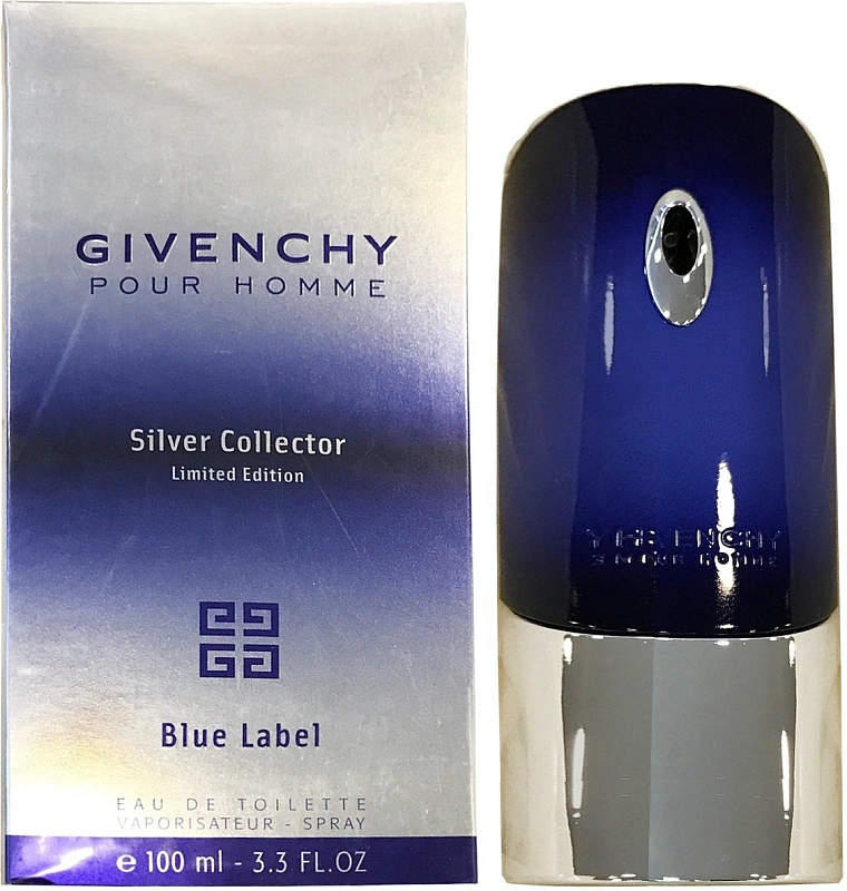 Givenchy Pour Homme Blue Label Silver Collector — фото 3