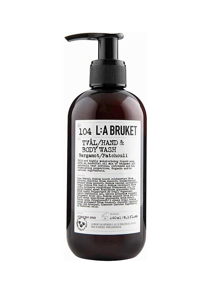 L:A Bruket — L:A Bruket 104 Bergamot/Patchouli