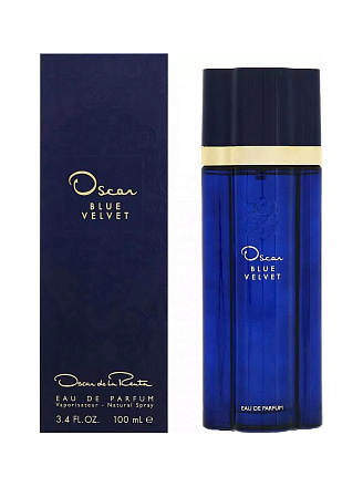 Oscar De La Renta Oscar Blue Velvet