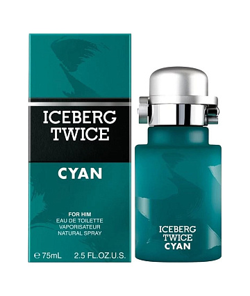 Iceberg Twice Cyan For Him