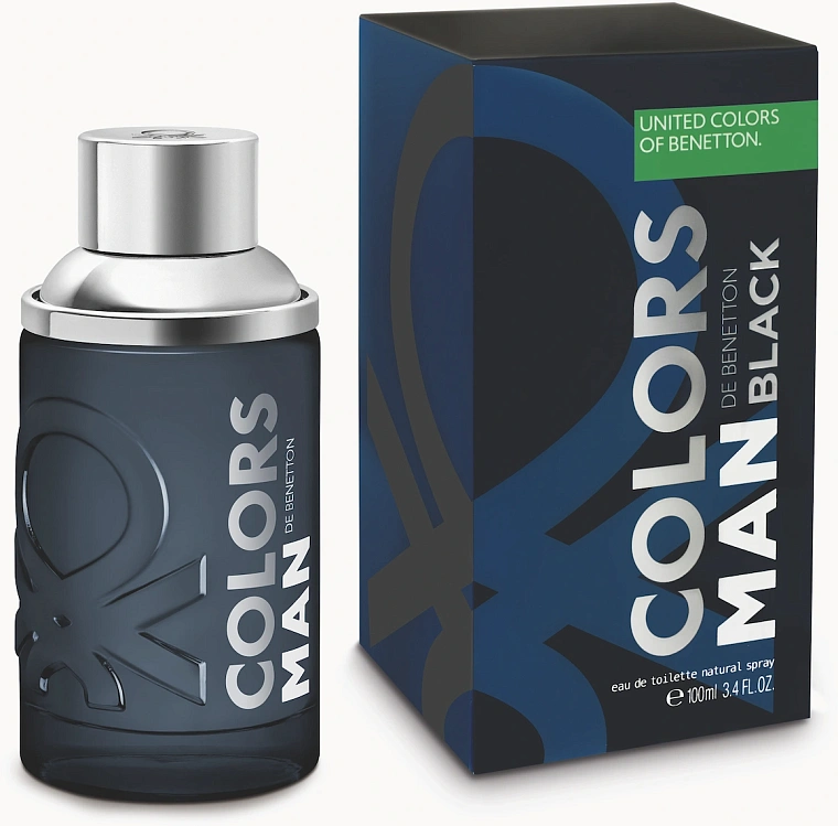Benetton Colors Man Black — фото 2