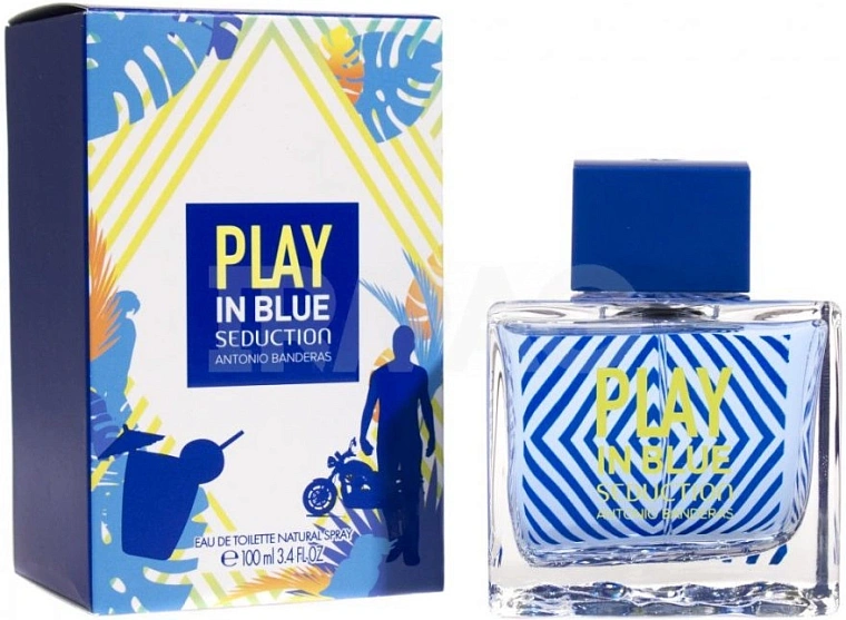 Antonio Banderas Play In Blue Seduction For Men — фото 3