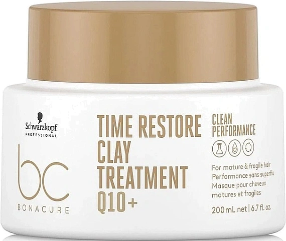 Schwarzkopf Professional — Schwarzkopf Professional Q10 Time Restore Bonacure Clean Performance Mask