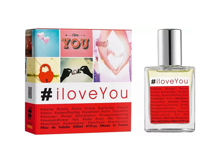 Parfum Hashtag — Parfum Hashtag I Love You