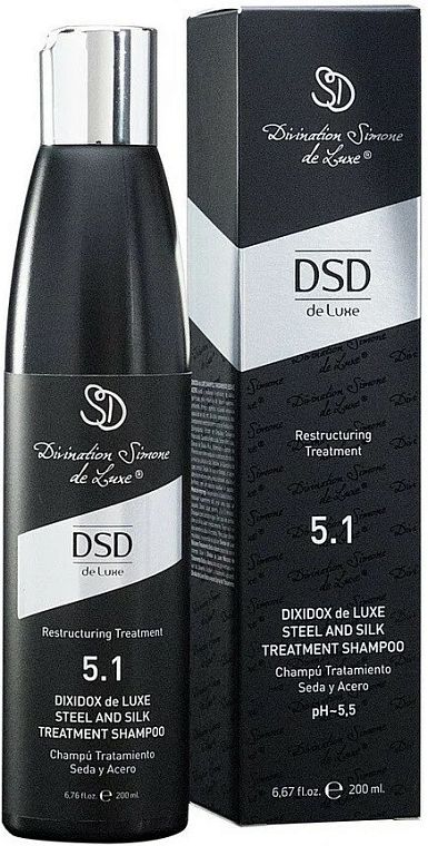 Dsd De Luxe — DSD de Luxe 5.1 Dixidox De Luxe Steel And Silk Treatment Shampoo — фото 3
