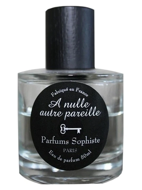 Parfums Sophiste — Parfums Sophiste A Nulle Autre Pareille