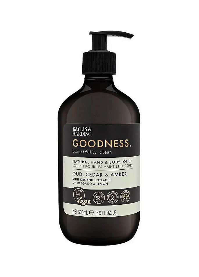 Baylis Harding — Baylis & Harding Goodness Oud, Cedar & Amber Hand & Body Lotion