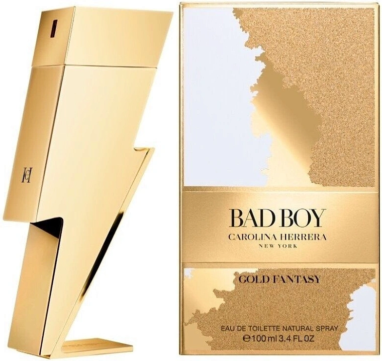 Carolina Herrera Bad Boy Gold Fantasy — фото 3