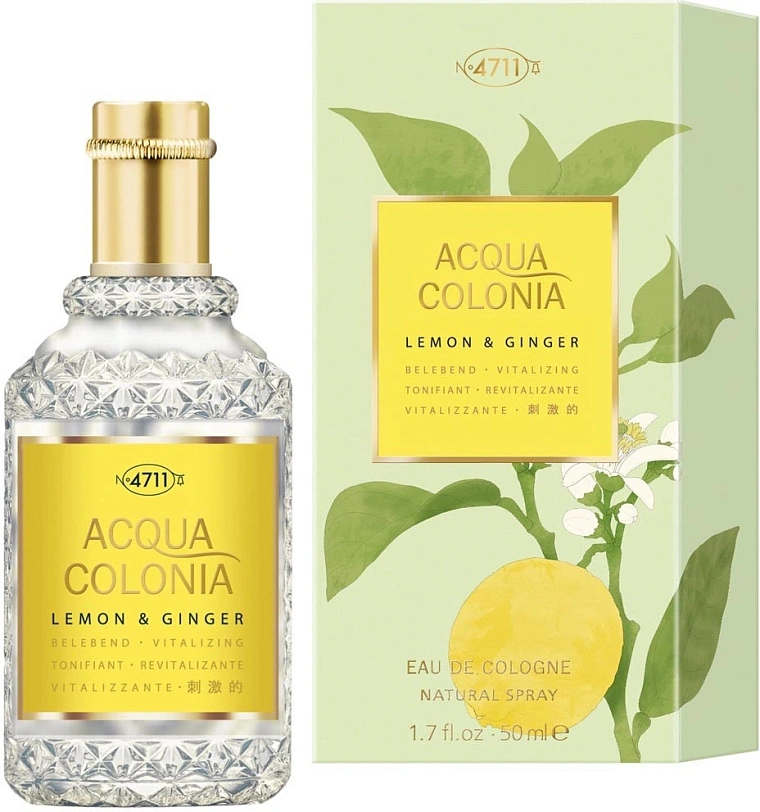 Maurer & Wirtz 4711 Acqua Colonia Lemon & Ginger — фото 4