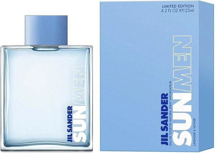 Jil Sander Sun Men Lavender & Vetiver — фото 3
