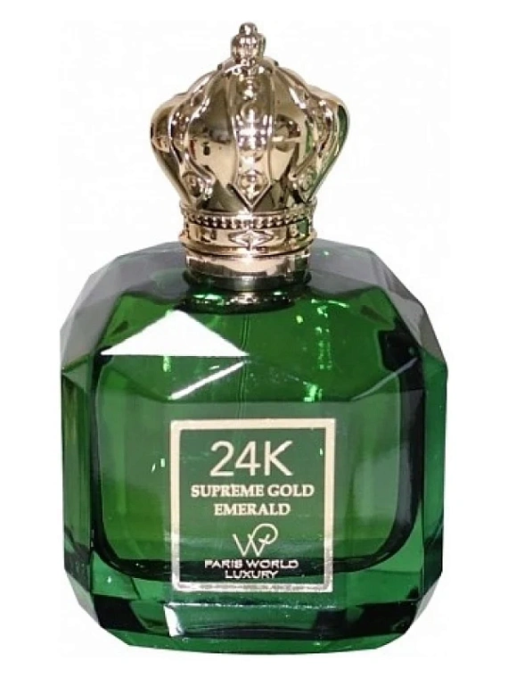 Paris World Luxury — Paris World Luxury 24K Supreme Gold Emerald