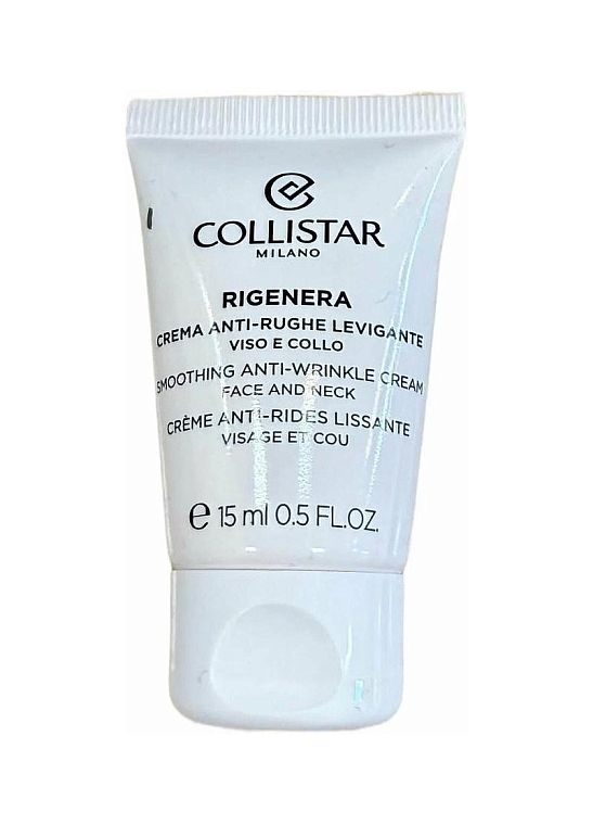 Collistar — Collistar Rigenera Smoothing Anti Wrinkle Cream Face And Neck