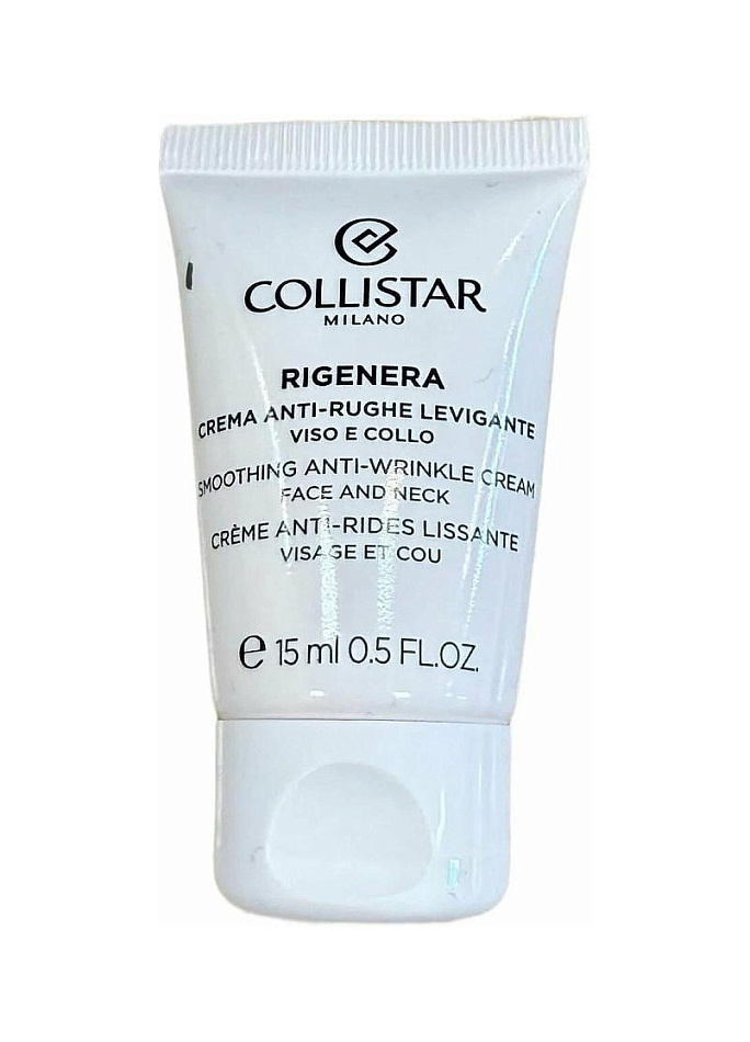 Collistar — Collistar Rigenera Smoothing Anti Wrinkle Cream Face And Neck
