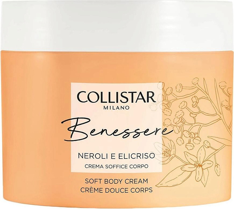 Collistar — Collistar Benessere Neroli and Helichrysum Soft Body Cream