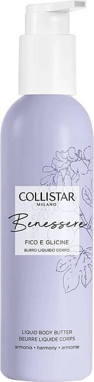 Collistar — Collistar Benessere Fico E Glicine Liquid Body Butter