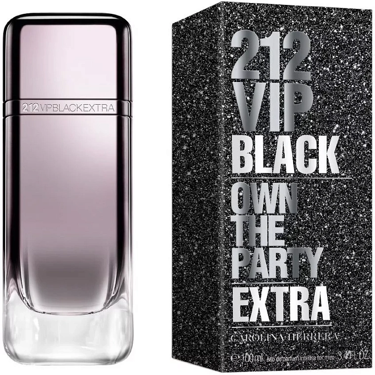 Carolina Herrera 212 Vip Men Black Extra — фото 2