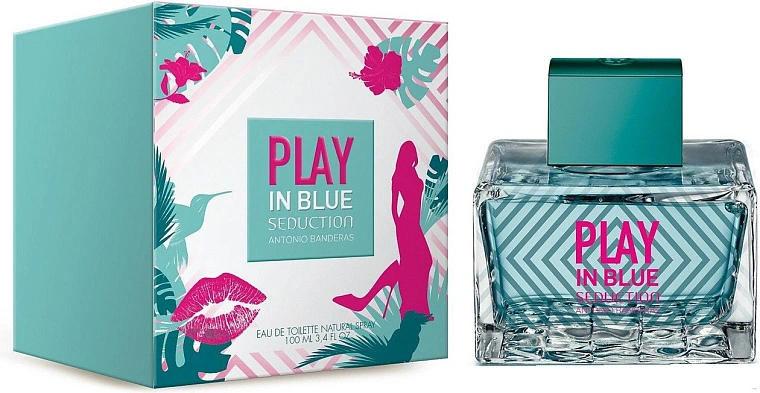 Antonio Banderas Play In Blue Seduction Woman — фото 3