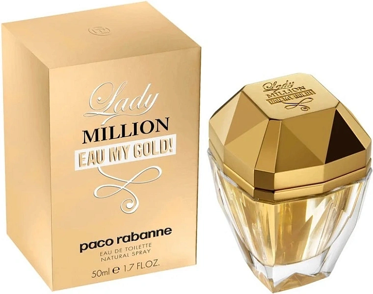 Paco Rabanne Lady Million Eau My Gold — фото 4