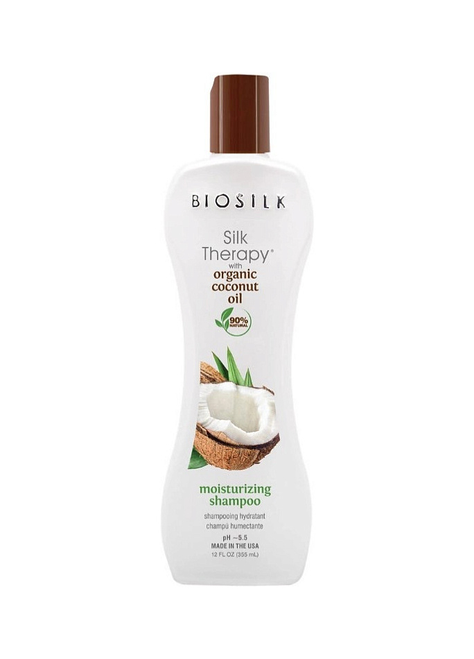 Biosilk — Biosilk Silk Therapy & Organic Coconut Oil Moisturizing Shampoo
