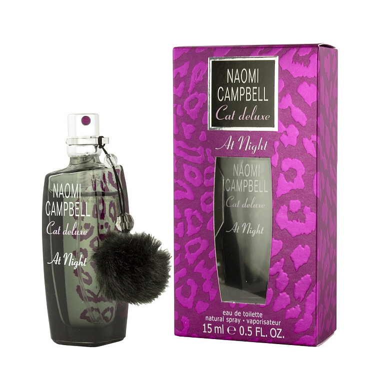 Naomi Campbell — Naomi Campbell Cat Deluxe at Night