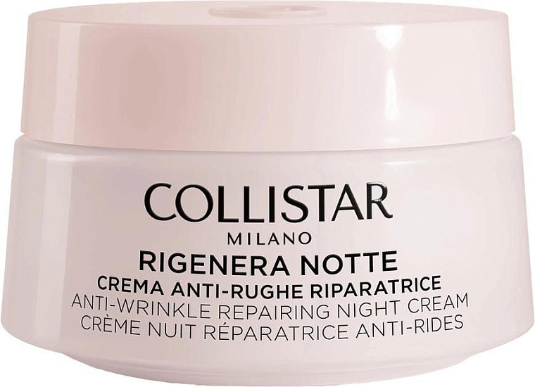 Collistar Rigenera Anti Wrinkle Repairing Night Cream — фото 2