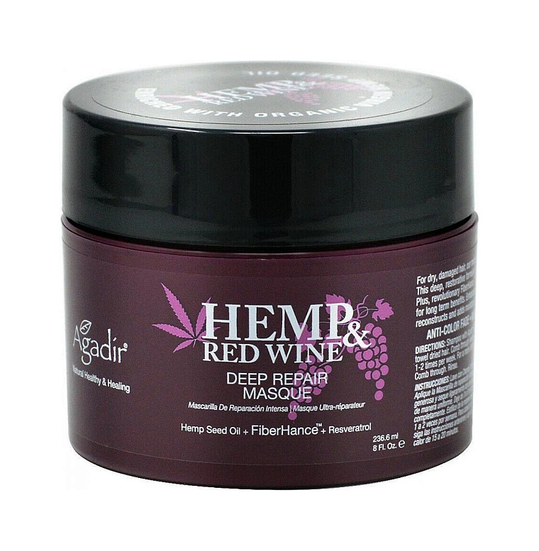 Agadir — Agadir Hemp & Red Wine Deep Repair Masque