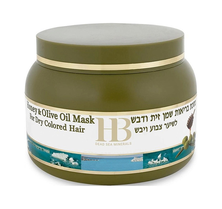Health & Beauty — Health & Beauty Mask Honey & Olive Oil For Dry Colored Hair