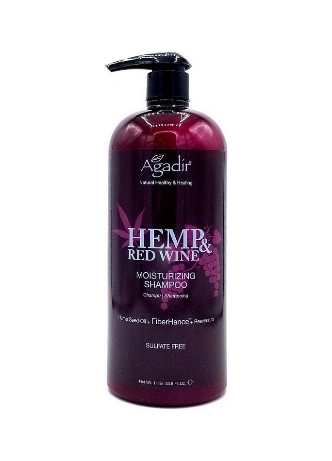 Agadir — Agadir Hemp & Red Wine Moisturizing Shampoo