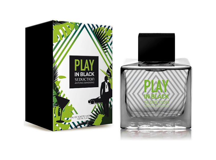 Antonio Banderas — Antonio Banderas Play In Black Seduction