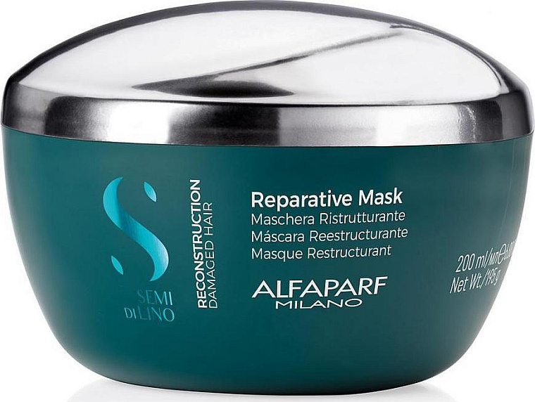 Alfaparf Semi Di Lino Reconstruction Reparative Mask — фото 2