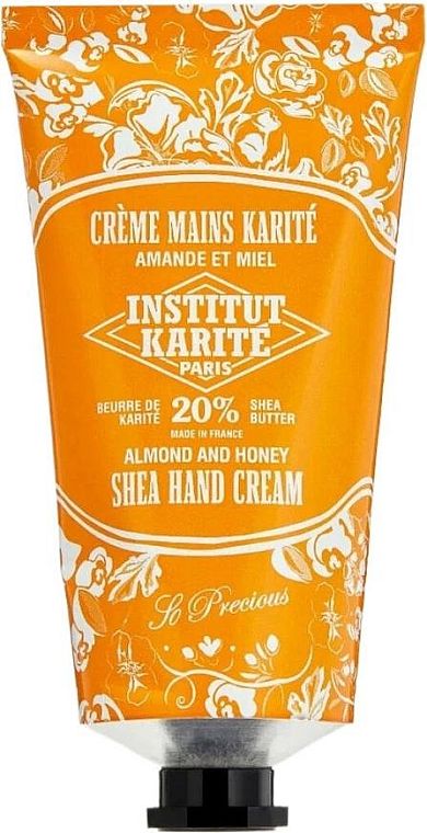 Institut Karite Paris — Institut Karite Paris Shea Hand Cream Almond & Honey — фото 2