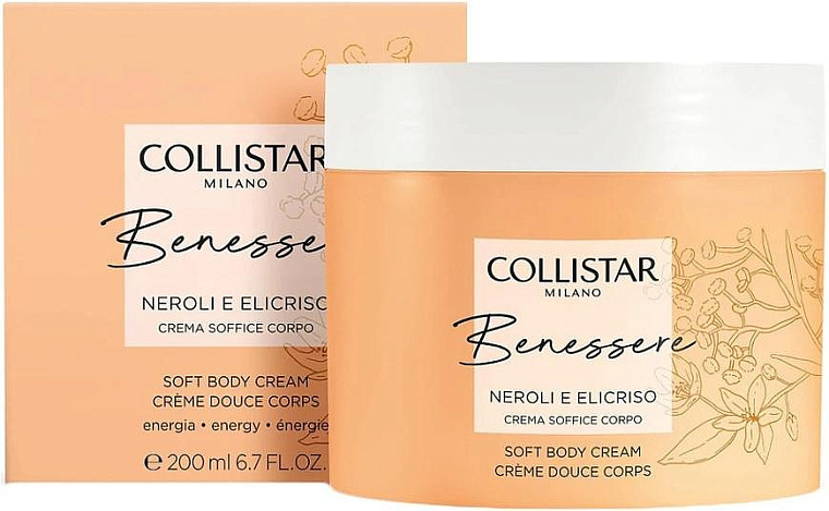 Collistar Benessere Neroli and Helichrysum Soft Body Cream — фото 2