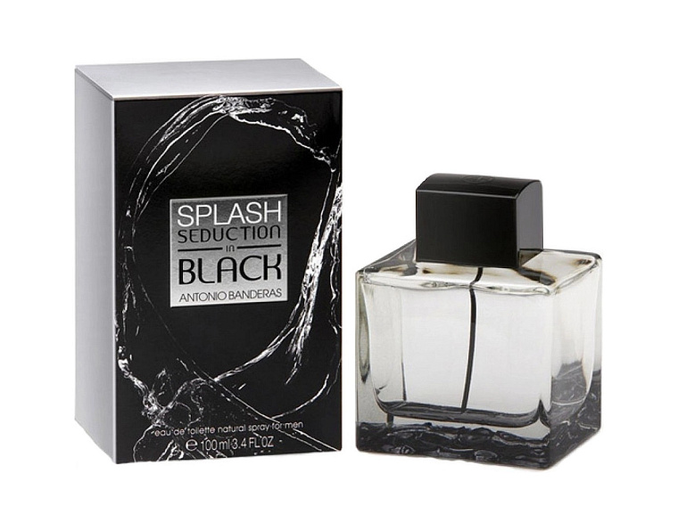 Antonio Banderas — Antonio Banderas Seduction In Black Splash