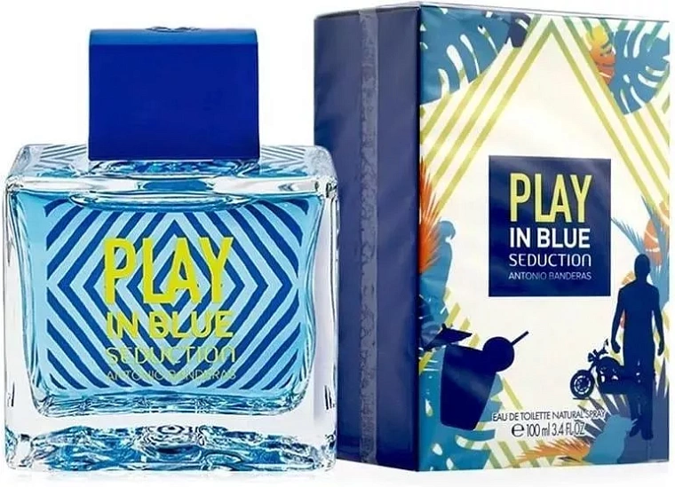 Antonio Banderas Play In Blue Seduction For Men — фото 4