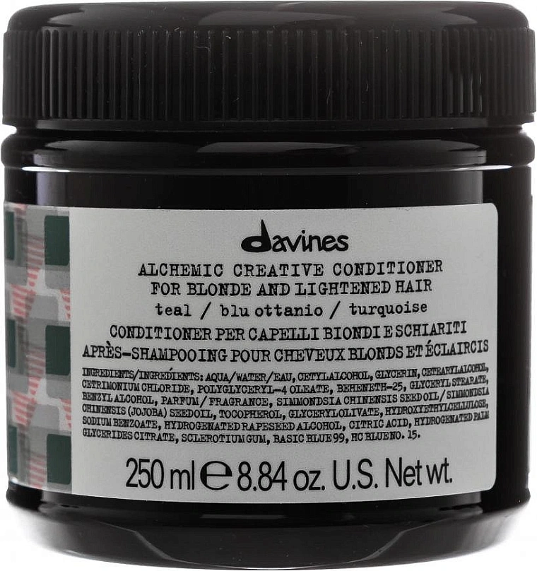 Davines Alchemic Conditioner (teal blue) — фото 2