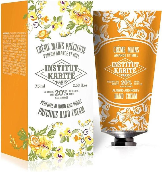 Institut Karite Paris — Institut Karite Paris Shea Hand Cream Almond & Honey — фото 3