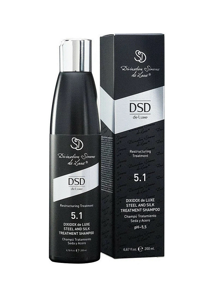 Dsd De Luxe — DSD de Luxe 5.1 Dixidox De Luxe Steel And Silk Treatment Shampoo