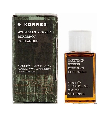 Korres Mountain Pepper Bergamot Coriander