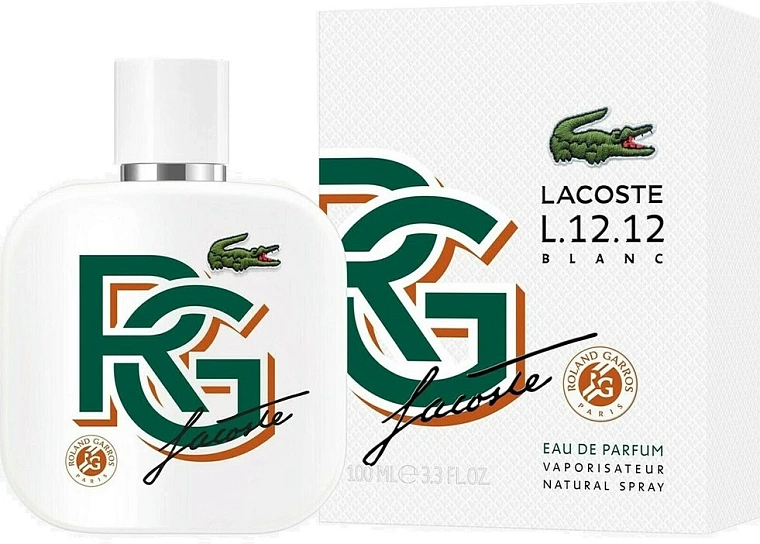 Lacoste Eau de Lacoste L.12.12. Blanc Roland Garros — фото 2