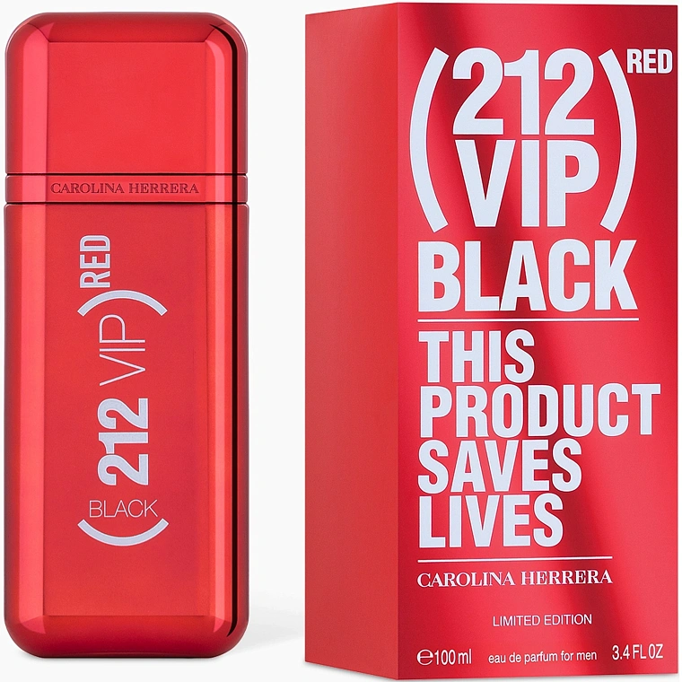 Carolina Herrera 212 VIP Black Red — фото 3