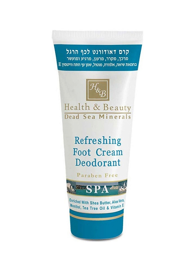 Health & Beauty — Health & Beauty Refreshing Foot Cream Deodorant