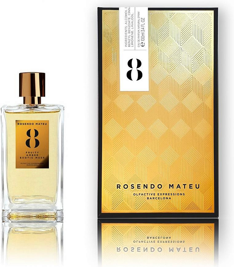 Rosendo Mateu 8 Fruity, Amber, Exotic Musk — фото 2