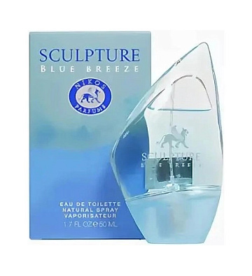 Nikos Sculpture Blue Breeze