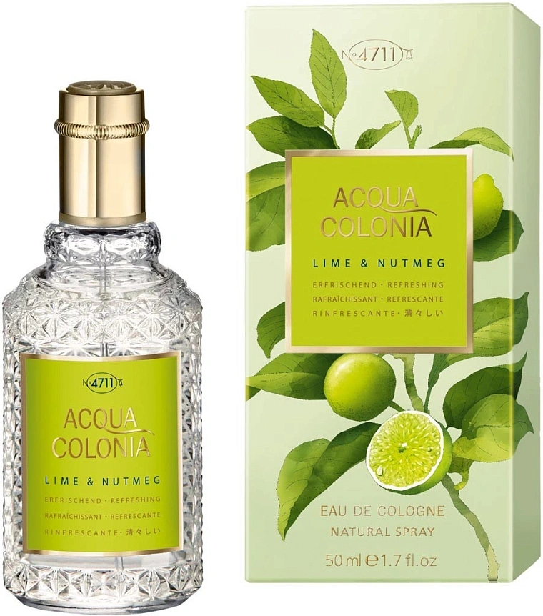 Maurer & Wirtz 4711 Acqua Colonia Lime & Nutmeg — фото 3