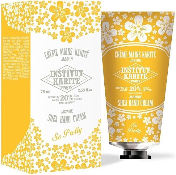 Institut Karite Paris — Institut Karite Paris Shea Hand Cream Jasmine — фото 4