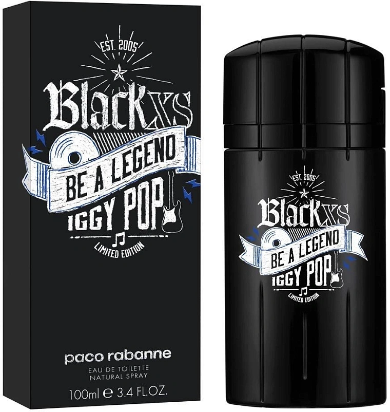 Paco Rabanne Black XS Be a Legend Iggy Pop — фото 2