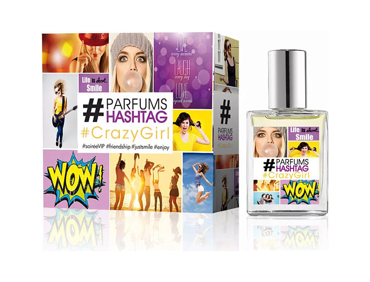 Parfum Hashtag — Parfum Hashtag Crazy Girl