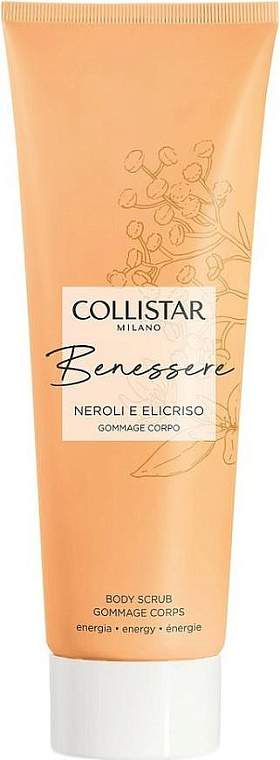 Collistar — Collistar Benessere Neroli and Helichrysum Body Scrub