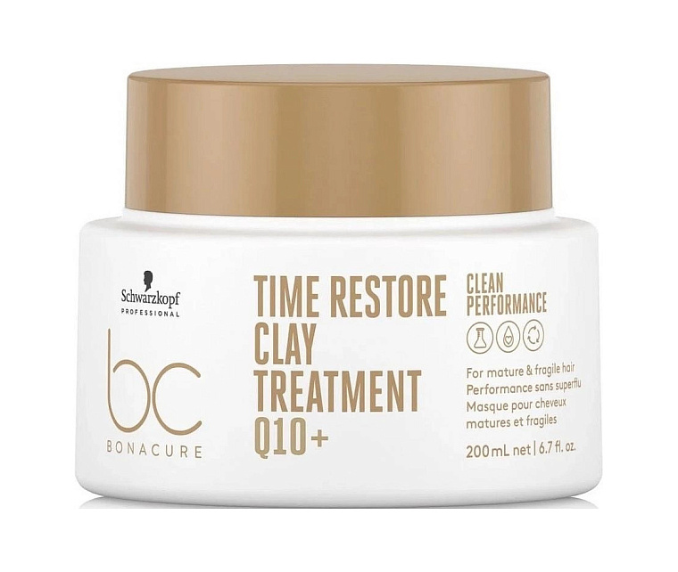 Schwarzkopf Professional — Schwarzkopf Professional Q10 Time Restore Bonacure Clean Performance Mask